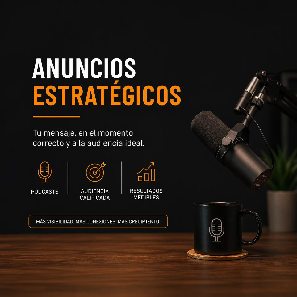 Anuncios comercial mensual.